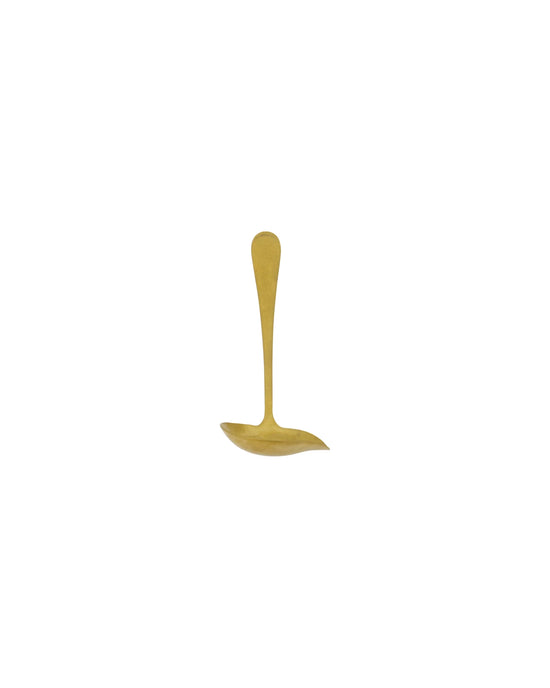Sauce spoon, NVDaily, Antique gold finish
