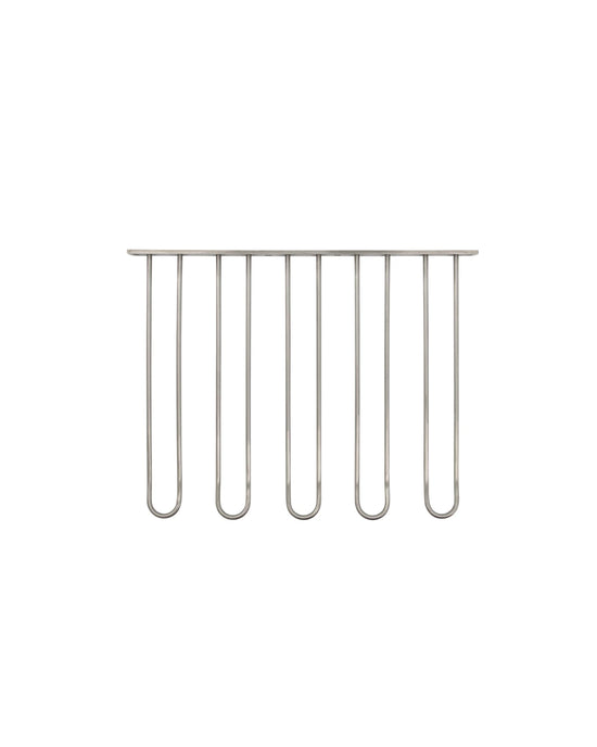 Glass rack, HDStilio, Antik sølvfinish