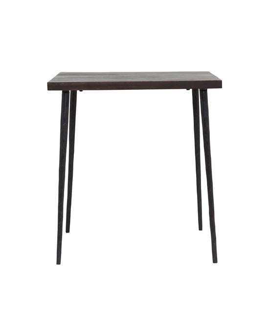 Cafe table, HDSlated, Black stain
