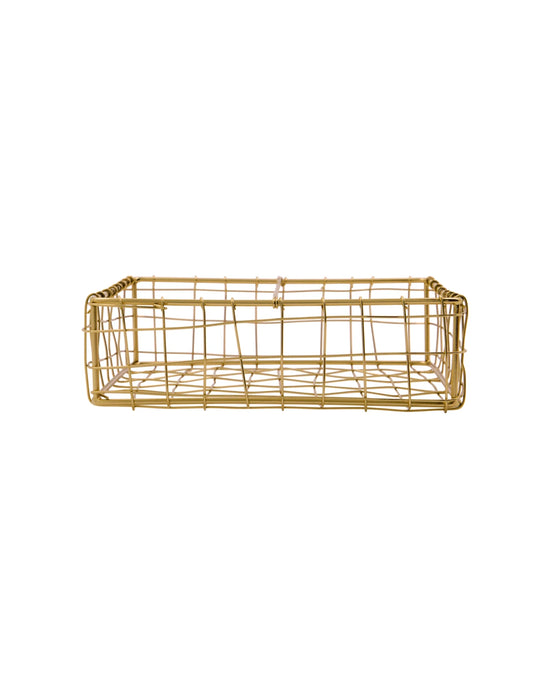Napkin basket, HDBring, Golden