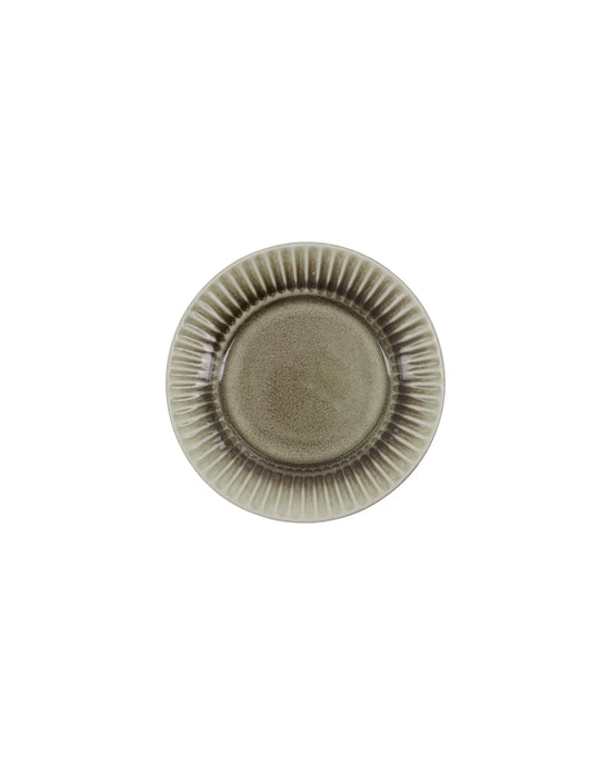 Cake plate, HDPleat, Grey, Brown