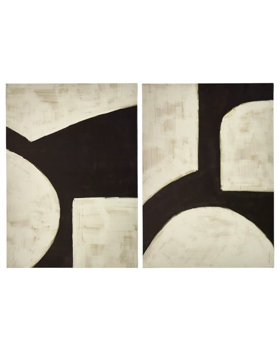 Wandobjekt, HDHape, Schwarz;Off-White