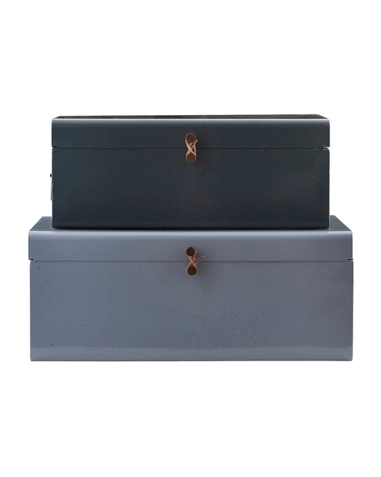Aufbewahrung, Metal, Blau