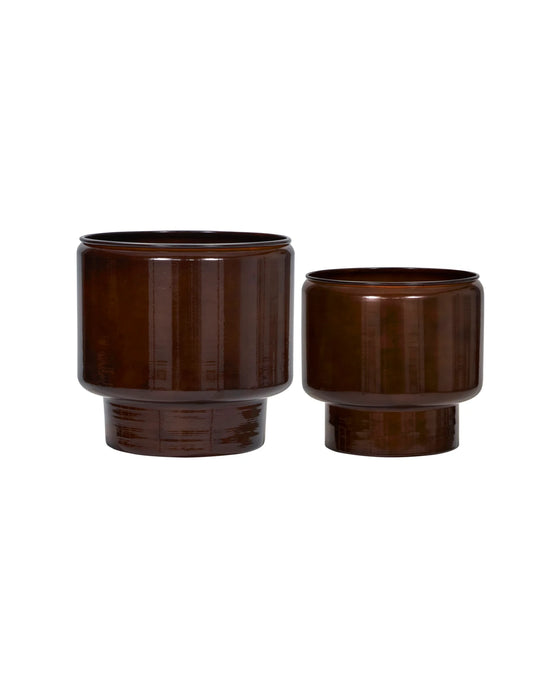 Planter, HDPile, Brown