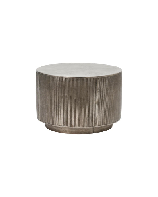 Side table, HDRota, Brushed silver