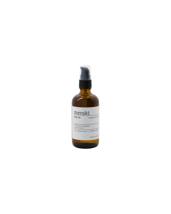 Body oil, Orange & herbs