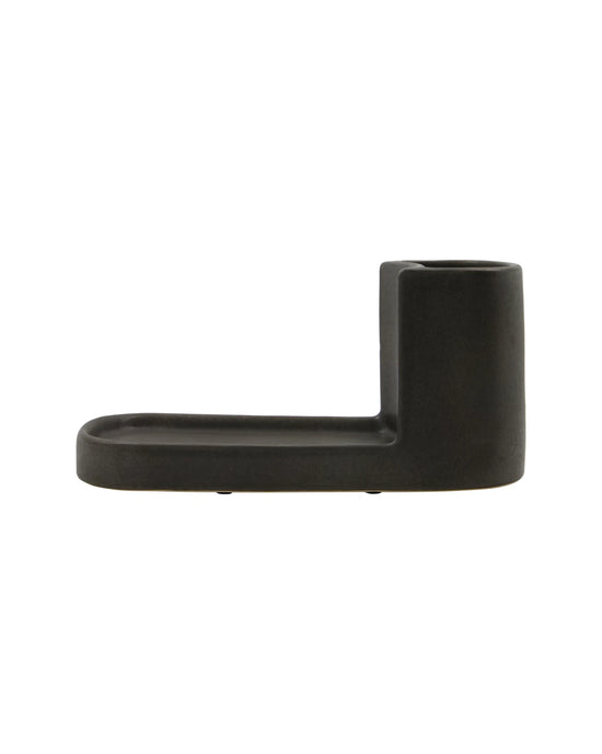 Brush and soap holder, MKDatura, Dark grey