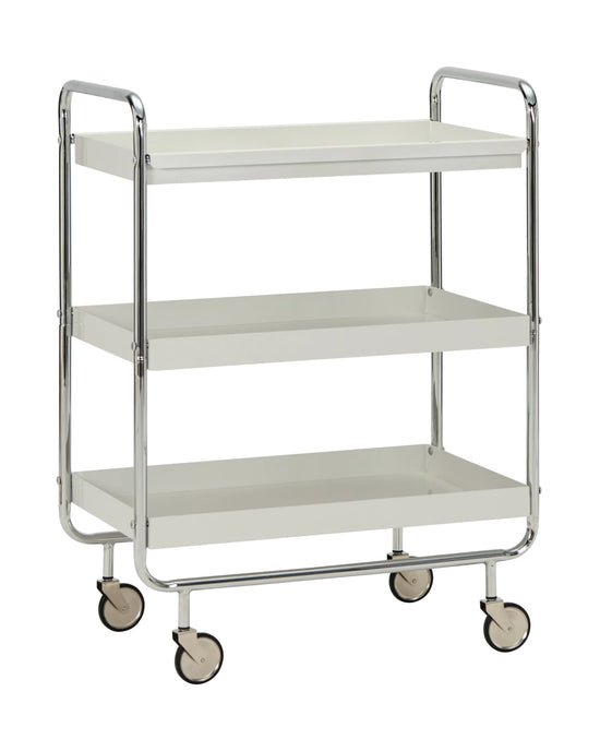 Trolley, HDRoll, Large, Off-White, Crome