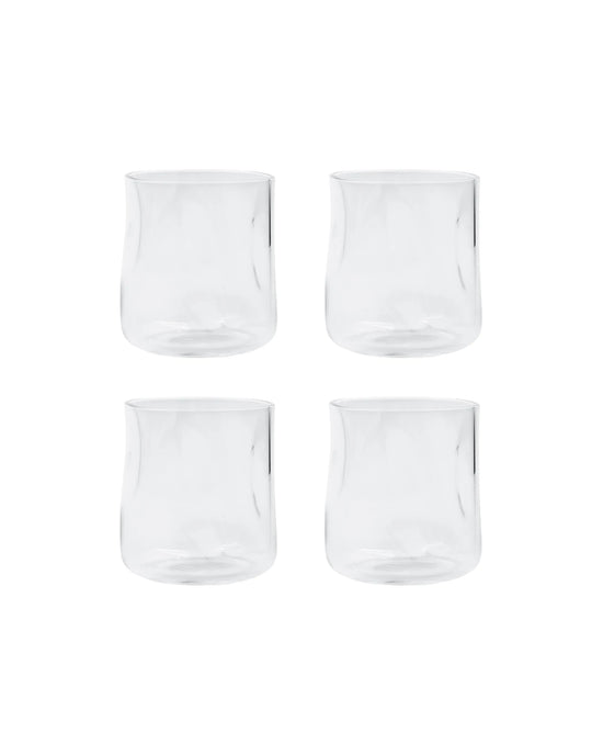 Drikkeglas, HDSand, Klar