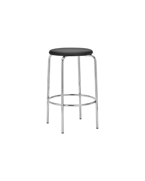 Barstol, HDComma, Black, Chrome