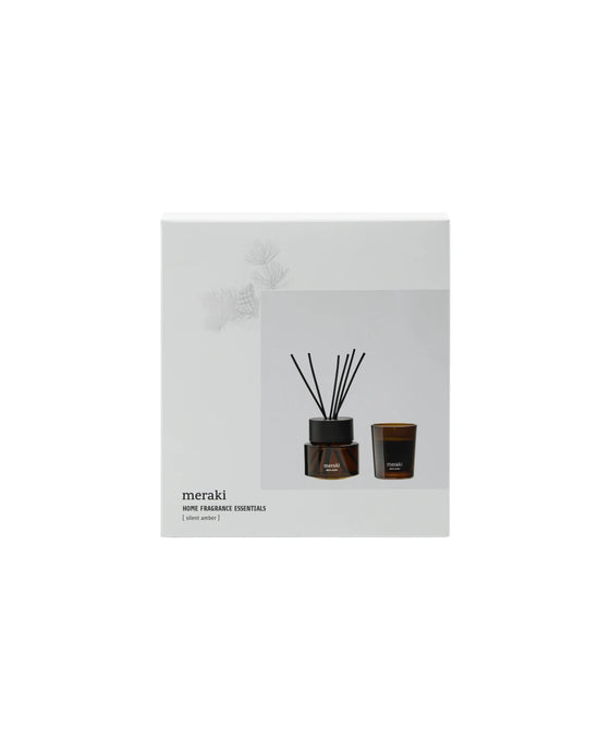 Gift boxCH, Silent Amber, Home fragrance essentials, 100|60 ml|g