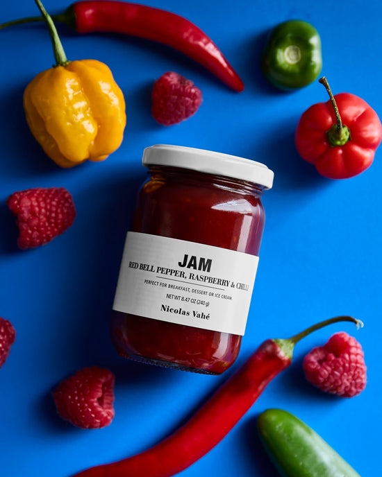 Jam, Red bell pepper, Rasberry & chilli