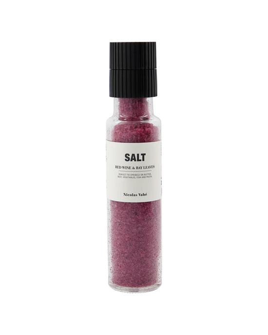 Salz, Rotwein und Lorbeerblätter
