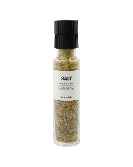 Salz, Zitrone und Thymian