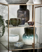 Vitrineskab, HDGlass, Messing