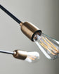 Lampe, HDMolecular, Sort/Messing