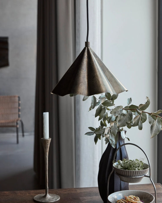 Lampe, HDFlola, Antik brun