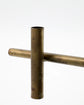 Kerzenständer, HDMaxi45, Antikes Messing-Finish
