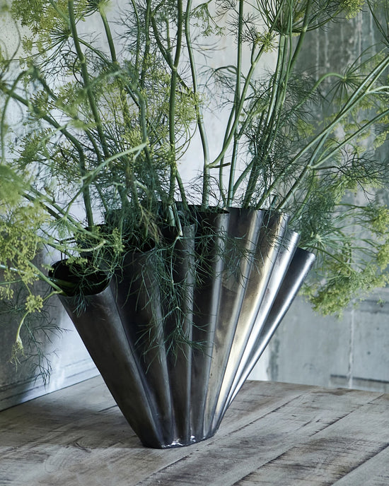 Vase, HDFlood, Antique brown