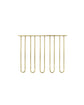 Glass rack, HDStilio, Antikgoldenes Finish