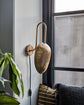 Wandleuchte, HDSwan, Antikes Messing