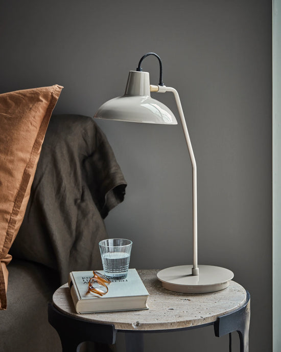 Bordlampe, HDDesk, Grå