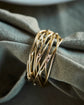 Serviettenringe, HDRing, Gold