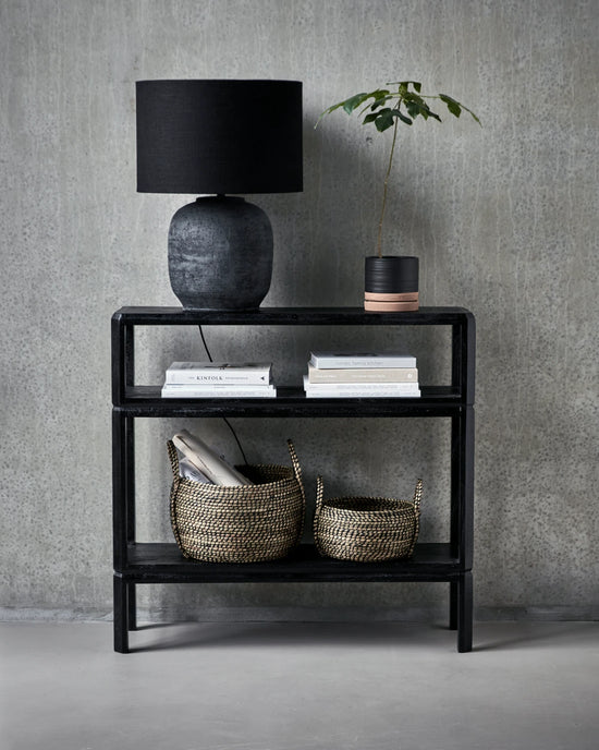 Console table, HDMono, Black
