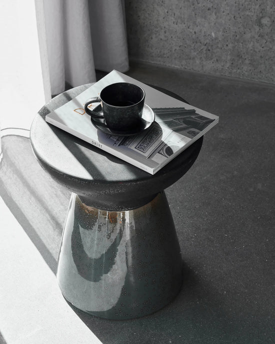 Side table, HDPablo, Green, Brown
