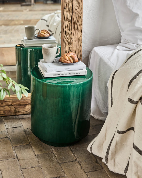 Side table, HDThea, Green