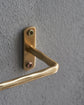 Toiletpapirholder, HDWelo, Børstet messing finish