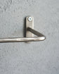 Handtuchhalter, HDWelo, gebürstetes Silber-Finish