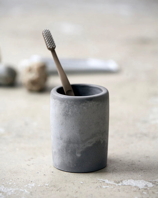 Tandbørsteholder, HDCement, Grå