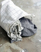 Laundry bag, HDSquares, White, Black