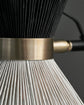 Stehlampe, HDCord, Schwarz