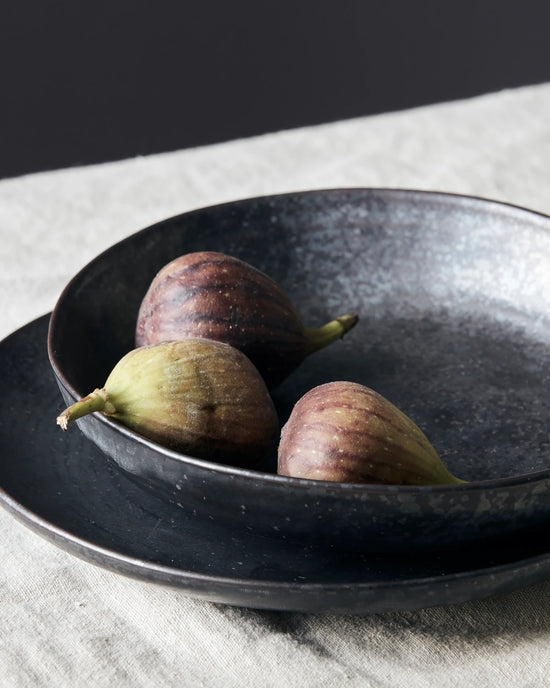 Schüssel, Pion, Schwarz/Braun