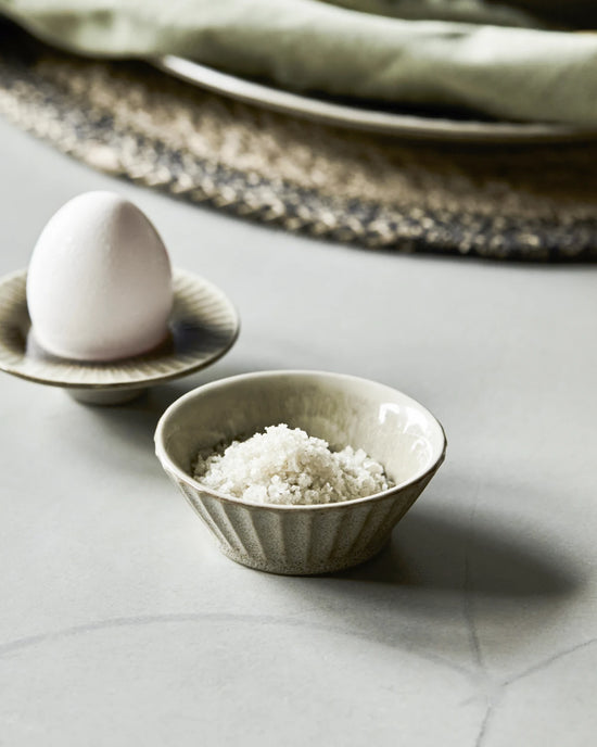 Bowl, HDPleat, Grey, Brown