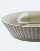 Bowl, HDPleat, Grey, Brown