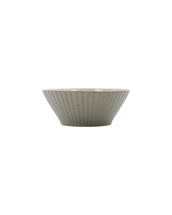 Bowl, HDPleat, Grey, Brown
