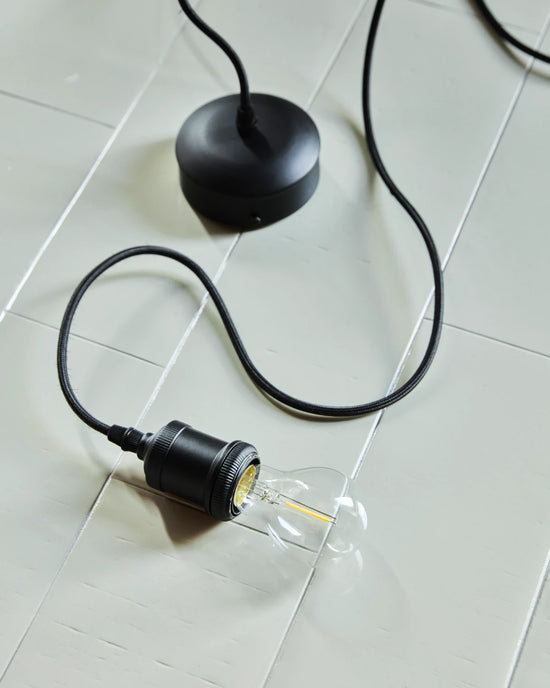 E27 Socket, HDFly, Black