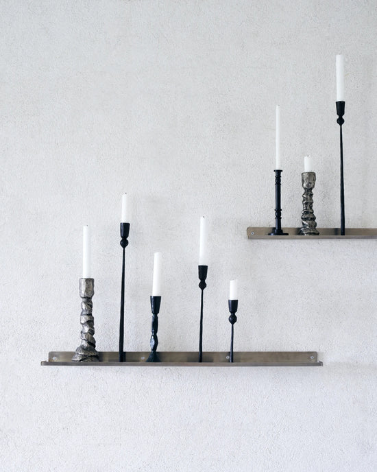 Regal, HDLedge, gebürstetes Silber