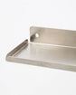Regal, HDLedge, gebürstetes Silber