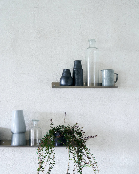 Regal, HDLedge, gebürstetes Silber
