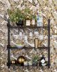Glass rack, HDFari, Sort
