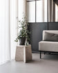 Side table, HDMarb, Beige