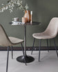 Cafe table, HDPan, Black