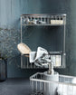 Kurv, HDBath, Single, Sølv finish