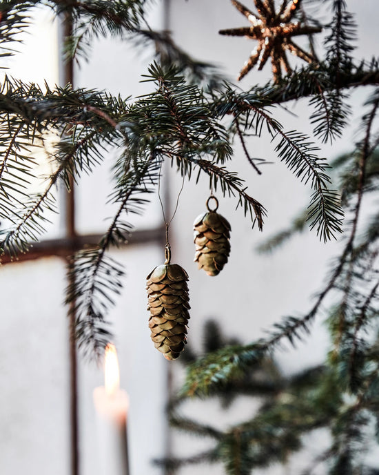 Christmas ornament, HDCone, Gold