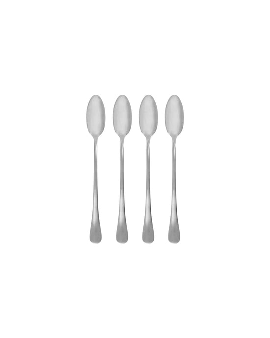 Lang ske, HDBrush, Sølv finish