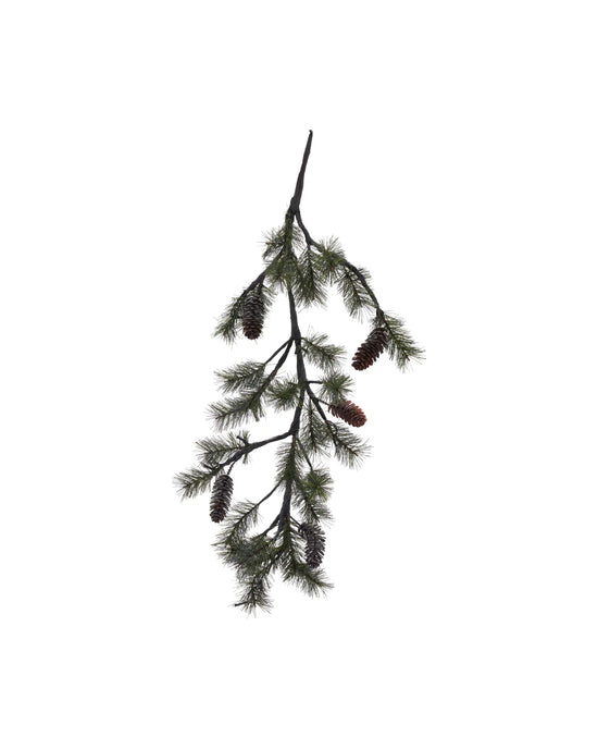 Weihnachtszweig m. LED, HDPeuce, Natur
